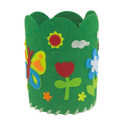 DIY zīmuļu turētājs Rotaļlieta Bērniem Roku darbs Amatniecības komplekts Bērniem Radošs roku darbs Pildspalvu konteiners Rotaļlietas Bērnu Izglītojoša Rotaļlieta DIY Amatniecības komplekti