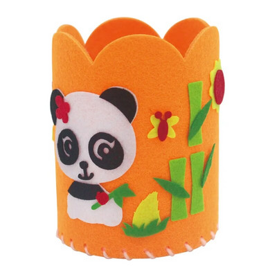 DIY zīmuļu turētājs Rotaļlieta Bērniem Roku darbs Amatniecības komplekts Bērniem Radošs roku darbs Pildspalvu konteiners Rotaļlietas Bērnu Izglītojoša Rotaļlieta DIY Amatniecības komplekti