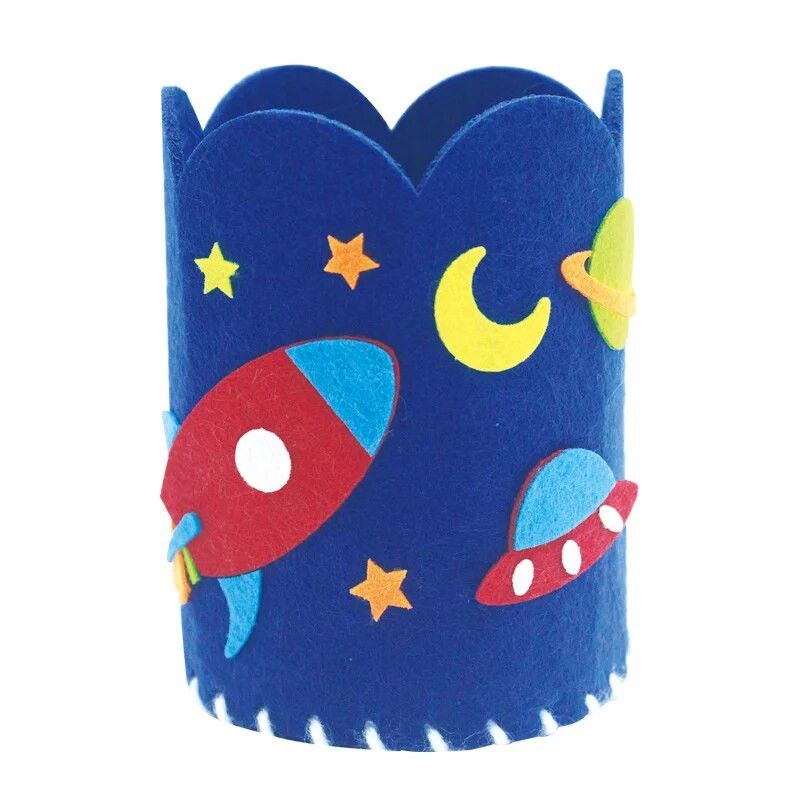 DIY zīmuļu turētājs Rotaļlieta Bērniem Roku darbs Amatniecības komplekts Bērniem Radošs roku darbs Pildspalvu konteiners Rotaļlietas Bērnu Izglītojoša Rotaļlieta DIY Amatniecības komplekti