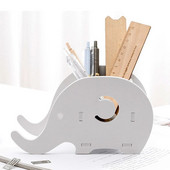 1 τεμ. Μοντέρνο Minimalist Storage Box Θήκη μολυβιού Elephant Whale Style Styl Organizer Desk Organizer Αξεσουάρ επιφάνειας εργασίας