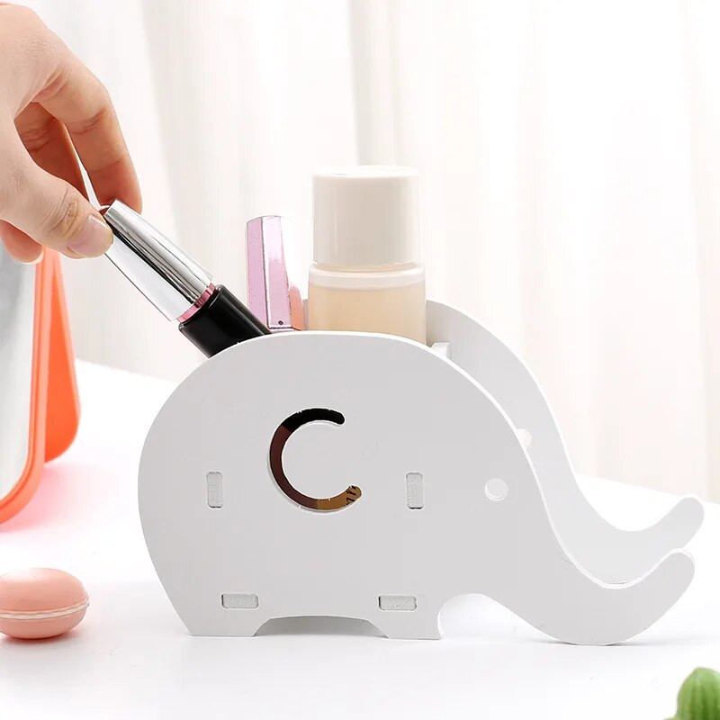 1 τεμ. Μοντέρνο Minimalist Storage Box Θήκη μολυβιού Elephant Whale Style Styl Organizer Desk Organizer Αξεσουάρ επιφάνειας εργασίας