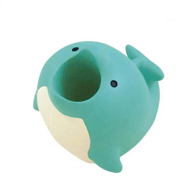 Χαριτωμένη βάση στυλό θήκης στυλό Φορητή βάση ρητίνης για στυλό Χαριτωμένα σχήματα για επιτραπέζια οργάνωση Δεινόσαυρος Dolphin Penguin Cat Dog Rabbit