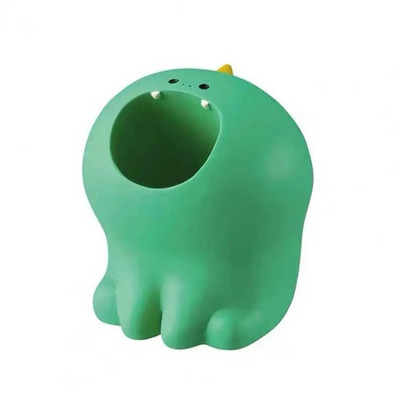 Χαριτωμένη βάση στυλό θήκης στυλό Φορητή βάση ρητίνης για στυλό Χαριτωμένα σχήματα για επιτραπέζια οργάνωση Δεινόσαυρος Dolphin Penguin Cat Dog Rabbit