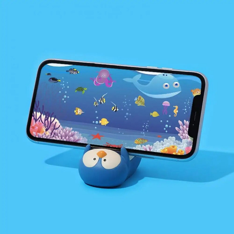 Χαριτωμένη βάση στυλό θήκης στυλό Φορητή βάση ρητίνης για στυλό Χαριτωμένα σχήματα για επιτραπέζια οργάνωση Δεινόσαυρος Dolphin Penguin Cat Dog Rabbit