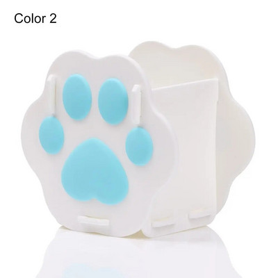 2023. gada jauks, radošs kaķa naga formas pildspalvas turētājs Skolas biroja galda organizators, liela ietilpība Kawaii statīva zīmuļa futrāļa rakstāmgalda dekors