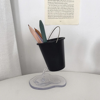 Ins Bucket Floating Strehold Creative Office Floating Pencilhold Student Personalized Desktop Στολίδια