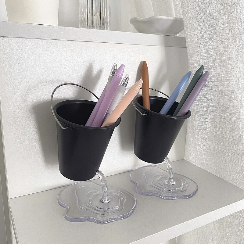 Ins Bucket peldošs pildspalvu turētājs Creative Office peldošs zīmuļu turētājs Studentu personalizēti darbvirsmas ornamenti