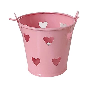 Розова кофа Държач за молив Метална чаша за писалка Декоративен настолен органайзер за съхранение за грим Четка за канцеларски материали Лента Линийка