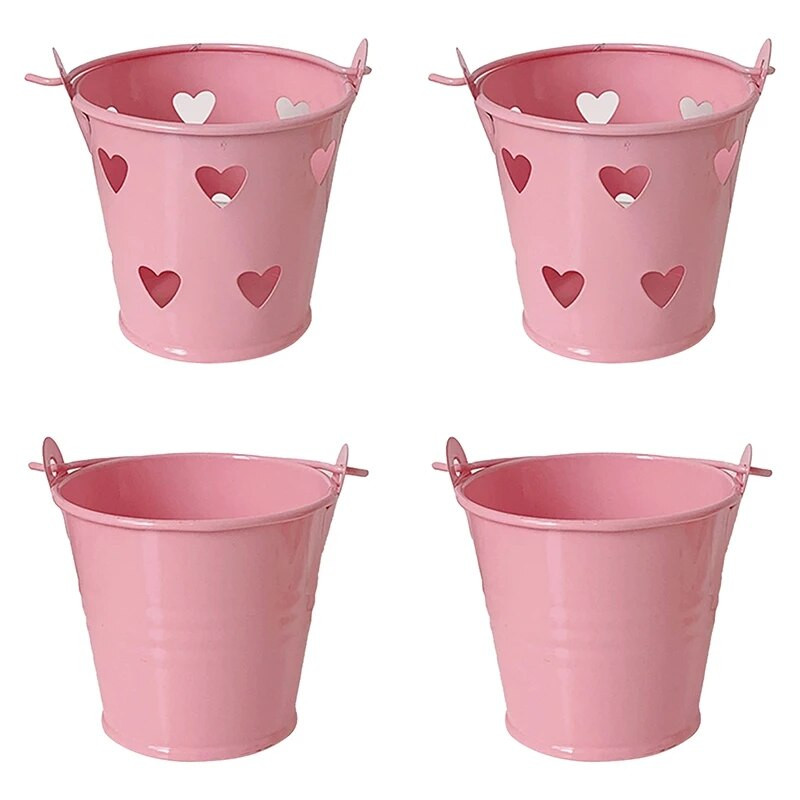 Rozā kausa zīmuļu turētājs Metāla pildspalvas krūzes dekoratīvs darbvirsmas uzglabāšanas organizators grima otu kancelejas piederumu lentes lineālam