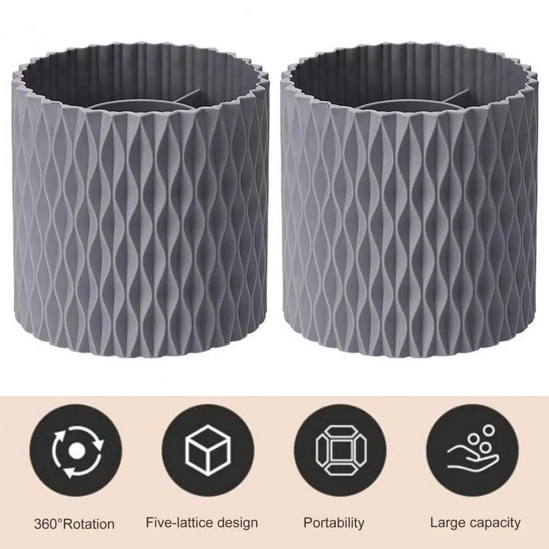 Δημιουργική θήκη για στυλό σιλικόνης μεγάλης χωρητικότητας Μολύβι Γλαστράκι Βούρτσα αποθήκευσης Δοχείο Κουτί επιστολόχαρτου Οργανωτής γραφείου