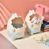 Jauks dinozauru pildspalvu turētāja rakstāmgalda organizators Jauks daudzfunkcionāls biroja rakstāmgalda rakstāmpiederumu pildspalvu turētāja zīmuļu statīva organizators