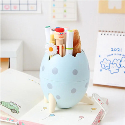 Jauks dinozauru pildspalvu turētāja rakstāmgalda organizators Jauks daudzfunkcionāls biroja rakstāmgalda rakstāmpiederumu pildspalvu turētāja zīmuļu statīva organizators