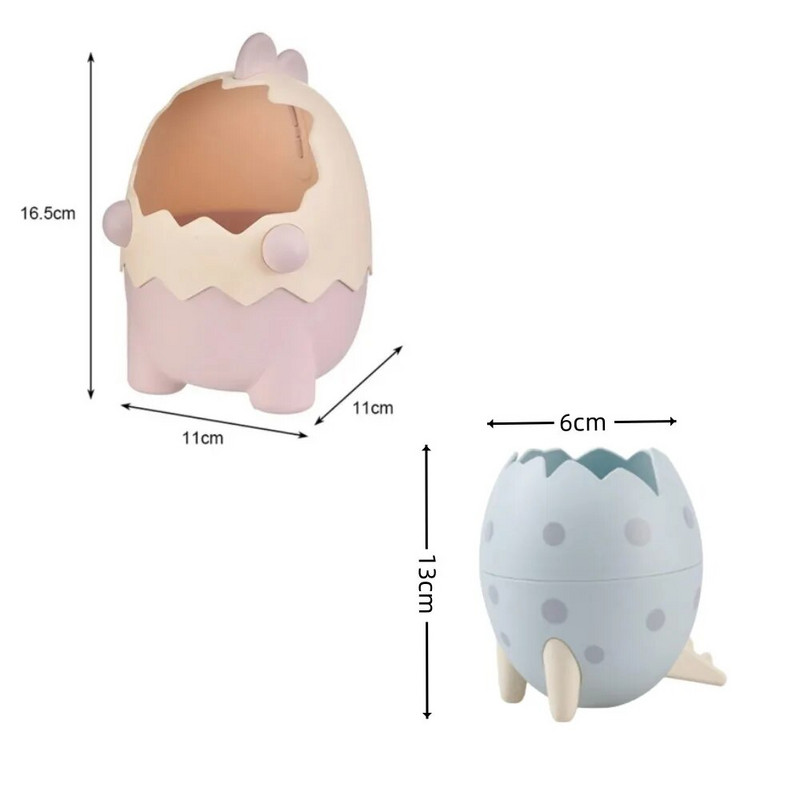 Jauks dinozauru pildspalvu turētāja rakstāmgalda organizators Jauks daudzfunkcionāls biroja rakstāmgalda rakstāmpiederumu pildspalvu turētāja zīmuļu statīva organizators