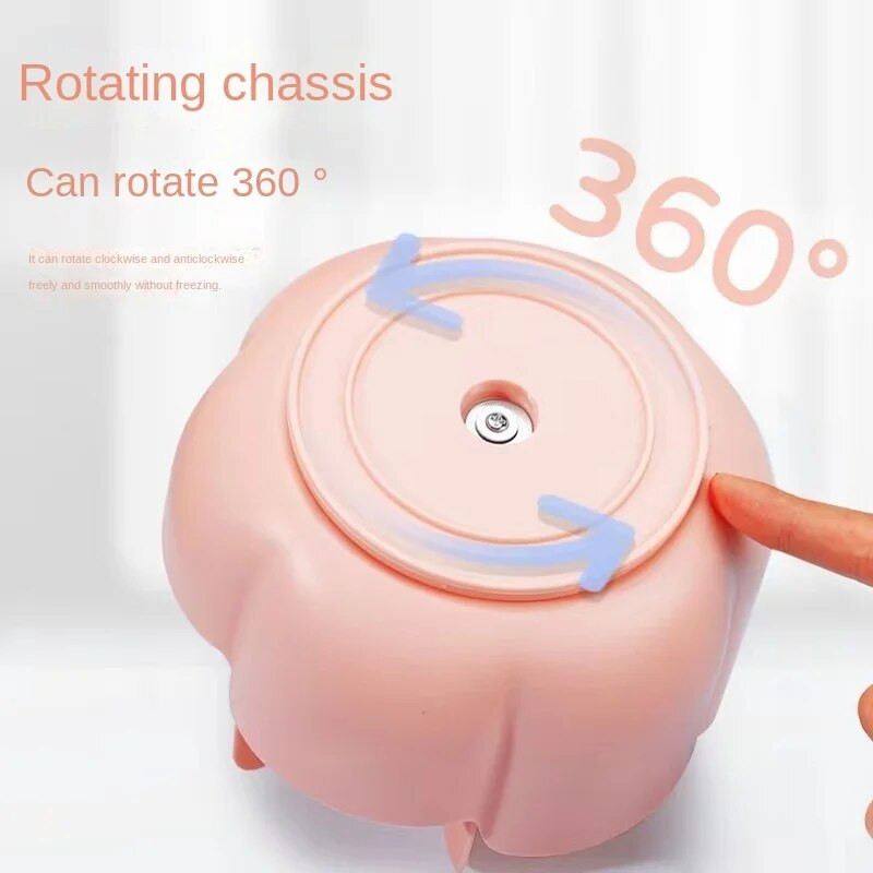 360° Περιστρεφόμενη θήκη για στυλό Πολυλειτουργικό κουτί αποθήκευσης μολυβιού 7Grid Παιδική επιτραπέζια γραφική ύλη Organizer Σχολική βάση στυλό γραφείου