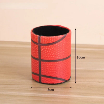 Δερμάτινο βάζο στυλό Μολύβι Κατσαρόλα για πινέλο μακιγιάζ Γραφείο Τακτοποιημένο πλαστικό γραφείο Organizer Δοχείο Σχολικά είδη γραφείου