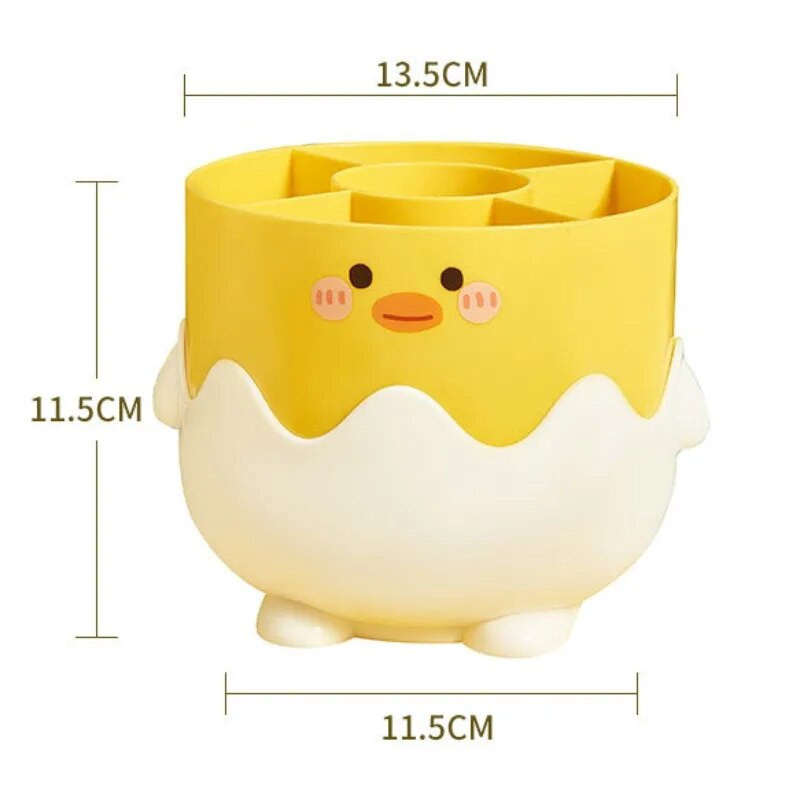 1kom slatke patke Držači za olovke Olovke Spremnik za pohranu Uredski ukrasi Stolni dodaci Stolni organizator Potrepštine za kućni ured