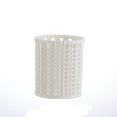 Suport pentru creion Birou plasă din plastic pentru pix pătrat oală cană container organizator depozitare trusă durabilă accesorii pentru birou la școală
