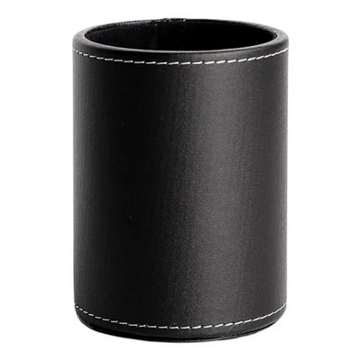 Naudingas dirbtinės odos rašiklio konteineris, atsparus dilimui universalus makiažo šepetėlio rašiklio liniuotė Pieštukų laikymo indelis Daugiafunkcis