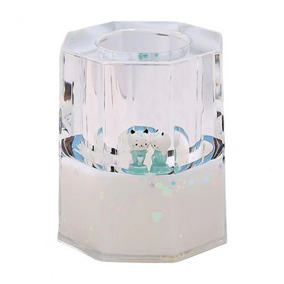 Noderīgs astoņstūra zīmuļa darbvirsmas organizatora statīva futrālis Dekompresijas rotaļlietas pārnēsājams zīmuļa podiņa turētājs Viegli paņemt līdzi dāvanai