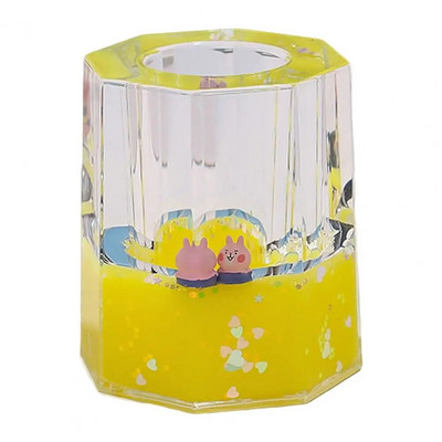 Noderīgs astoņstūra zīmuļa darbvirsmas organizatora statīva futrālis Dekompresijas rotaļlietas pārnēsājams zīmuļa podiņa turētājs Viegli paņemt līdzi dāvanai