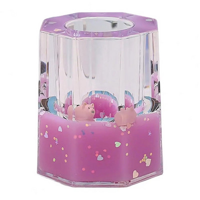 Noderīgs astoņstūra zīmuļa darbvirsmas organizatora statīva futrālis Dekompresijas rotaļlietas pārnēsājams zīmuļa podiņa turētājs Viegli paņemt līdzi dāvanai