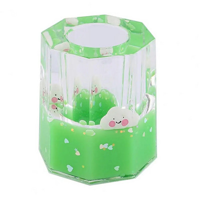 Noderīgs astoņstūra zīmuļa darbvirsmas organizatora statīva futrālis Dekompresijas rotaļlietas pārnēsājams zīmuļa podiņa turētājs Viegli paņemt līdzi dāvanai