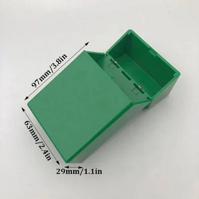 INS White 3 collu Kpop fotokartes glabāšanas kaste fotoattēlu maza karšu organizētāja uzglabāšanas futrālis Galda organizatora kastīte Skolas kancelejas preces