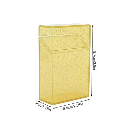 INS White 3 collu Kpop fotokartes glabāšanas kaste fotoattēlu maza karšu organizētāja uzglabāšanas futrālis Galda organizatora kastīte Skolas kancelejas preces