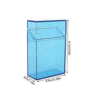 INS White 3 collu Kpop fotokartes glabāšanas kaste fotoattēlu maza karšu organizētāja uzglabāšanas futrālis Galda organizatora kastīte Skolas kancelejas preces