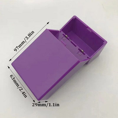 INS White 3 collu Kpop fotokartes glabāšanas kaste fotoattēlu maza karšu organizētāja uzglabāšanas futrālis Galda organizatora kastīte Skolas kancelejas preces