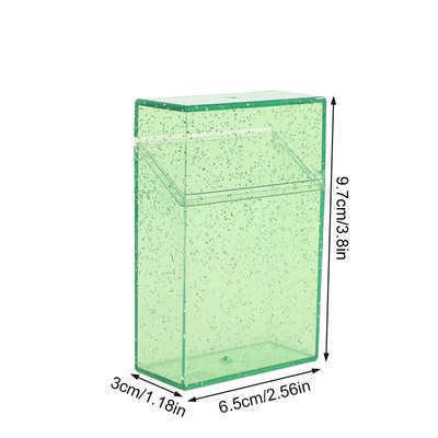INS White 3 collu Kpop fotokartes glabāšanas kaste fotoattēlu maza karšu organizētāja uzglabāšanas futrālis Galda organizatora kastīte Skolas kancelejas preces