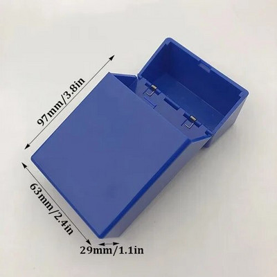 INS White 3 collu Kpop fotokartes glabāšanas kaste fotoattēlu maza karšu organizētāja uzglabāšanas futrālis Galda organizatora kastīte Skolas kancelejas preces