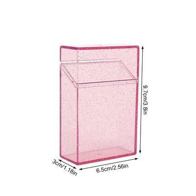 INS White 3 collu Kpop fotokartes glabāšanas kaste fotoattēlu maza karšu organizētāja uzglabāšanas futrālis Galda organizatora kastīte Skolas kancelejas preces