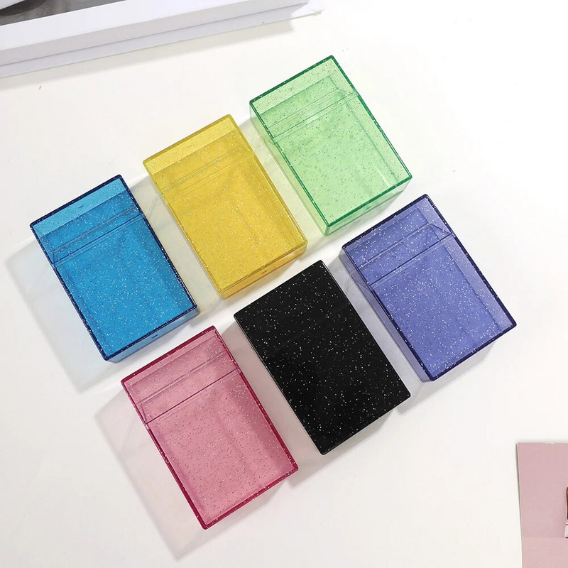 INS White 3 collu Kpop fotokartes glabāšanas kaste fotoattēlu maza karšu organizētāja uzglabāšanas futrālis Galda organizatora kastīte Skolas kancelejas preces