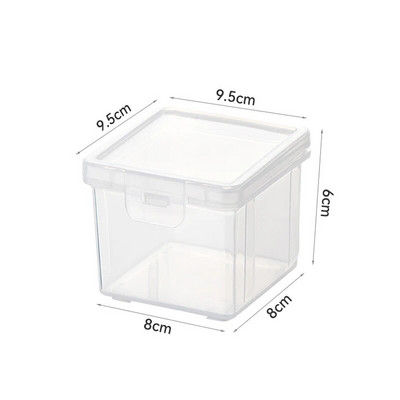 Cutie transparentă de depozitare a fotografiilor Idol, albume Kpop din plastic, cărți foto, organizator de colecție de carduri mici, cutie pentru suport pentru cărți foto