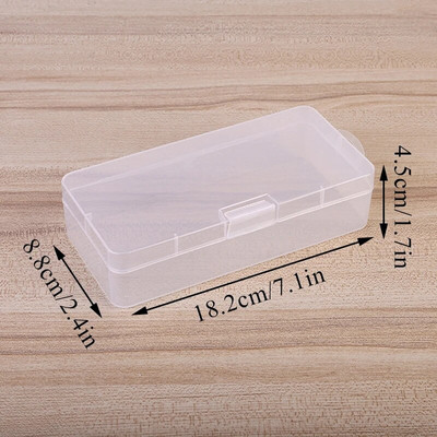 Cutie transparentă de depozitare a fotografiilor Idol, albume Kpop din plastic, cărți foto, organizator de colecție de carduri mici, cutie pentru suport pentru cărți foto