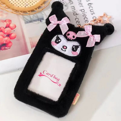 Armsad multifilmitegelased plüüsis Kpop albumi kaardihoidja Bussikaart panga ID-kaart kaitsev ekraanivarrukad õpilaste kott ripats kingitus