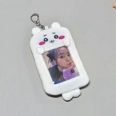 Armsad multifilmitegelased plüüsis Kpop albumi kaardihoidja Bussikaart panga ID-kaart kaitsev ekraanivarrukad õpilaste kott ripats kingitus