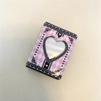 Jauks karikatūras lāča fotoalbums 3 collu fotokartīšu turētājs Kpop elku kartītes Savākt grāmatu 40 kabatas Mini Instax fotoattēlu fotoattēlu albums