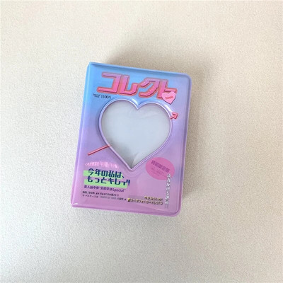 Jauks karikatūras lāča fotoalbums 3 collu fotokartīšu turētājs Kpop elku kartītes Savākt grāmatu 40 kabatas Mini Instax fotoattēlu fotoattēlu albums