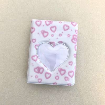 Jauks karikatūras lāča fotoalbums 3 collu fotokartīšu turētājs Kpop elku kartītes Savākt grāmatu 40 kabatas Mini Instax fotoattēlu fotoattēlu albums