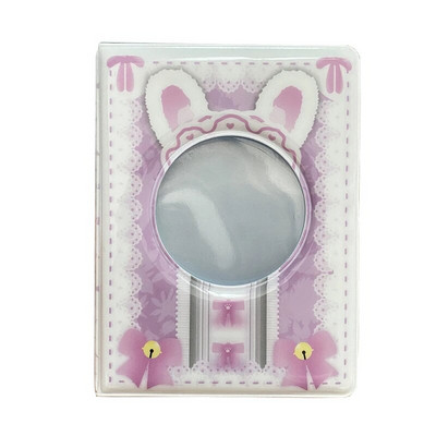 Jauks karikatūras lāča fotoalbums 3 collu fotokartīšu turētājs Kpop elku kartītes Savākt grāmatu 40 kabatas Mini Instax fotoattēlu fotoattēlu albums