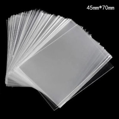 Νέα 100 τμχ. Προστατευτική θήκη για κάλυμμα κάρτας Transtranst για επαγγελματικό παιχνίδι Επιτραπέζιο παιχνίδι Κάρτες ταυτότητας φωτογραφιών