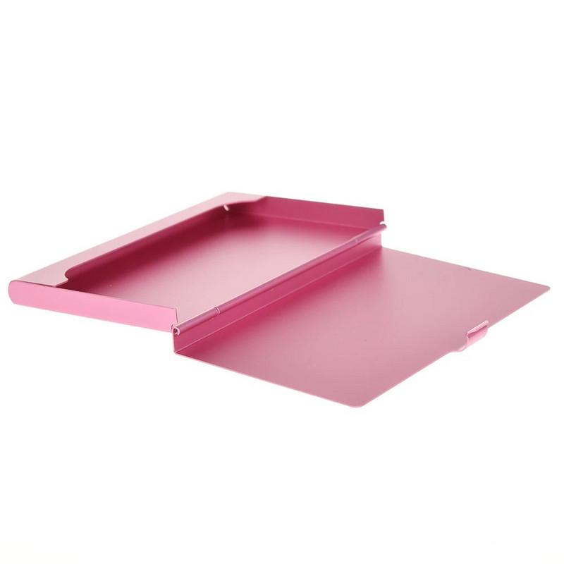 Kūrybinis vizitinių kortelių dėklas, nerūdijančio plieno aliuminio metalinė dėžutė, kredito ID piniginės kortelės laikiklis 1 vnt.