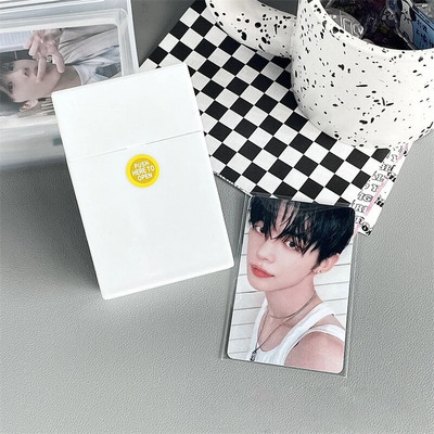 Fotokaardi hoidik Fotoalbumi hoiukast Avaleht Pildikohver Säilituskast Nimekaardi ID hoidik