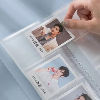 120/240 Slots Θήκη καρτών Μεγάλης χωρητικότητας Photocards Storage Book Portable Collection Album Binder Ticket Book Organizer