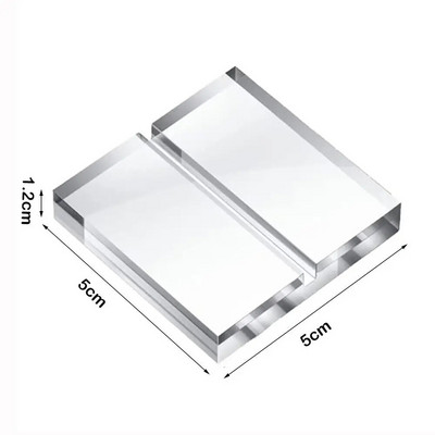 1 tk akrüülist alus, kaardihoidja, fotoklambritabel, numbrialus