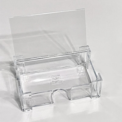 Cutie de depozitare pentru carduri de birou transparentă din plastic de 3 inch Suport pentru cărți foto Suport pentru papetărie școlară Cutie de colectare pentru albume Suport pentru cutie de depozitare pentru fotografii