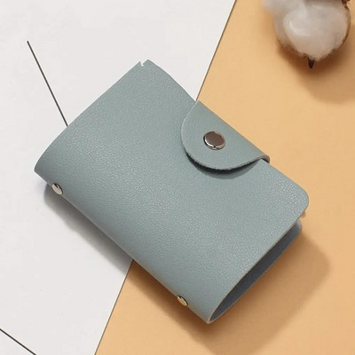 7 Χρώματα Vintage Δερμάτινο 24 Bit Θήκη κάρτας Άνδρες Γυναικείες Θήκη για κέρματα Πορτοφόλι Πορτοφόλι Rfid Blocking Protecti Θήκη για πιστωτική κάρτα