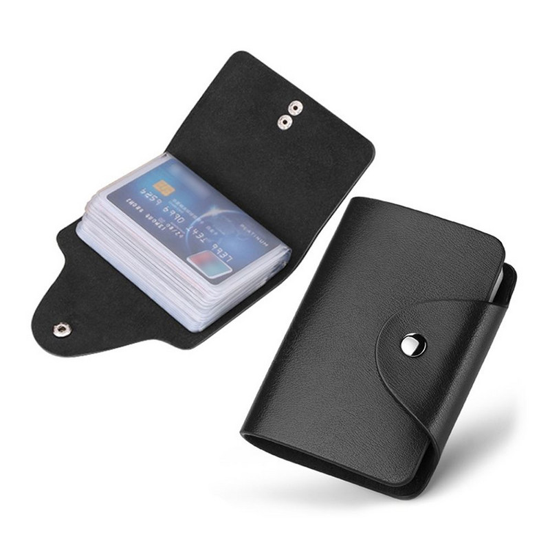 7 Χρώματα Vintage Δερμάτινο 24 Bit Θήκη κάρτας Άνδρες Γυναικείες Θήκη για κέρματα Πορτοφόλι Πορτοφόλι Rfid Blocking Protecti Θήκη για πιστωτική κάρτα